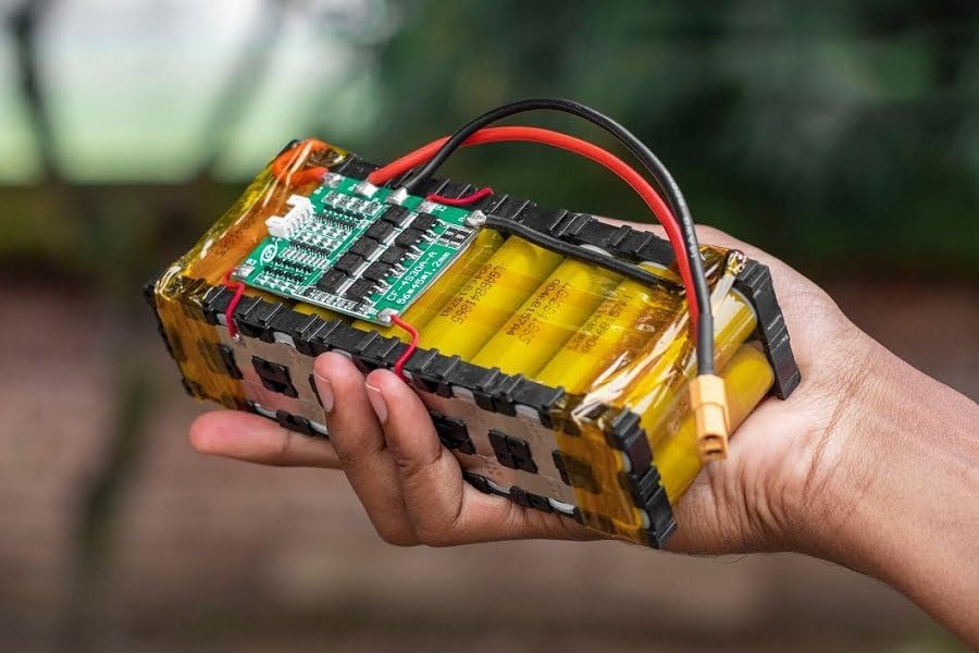 Image of 36v 10ah Rechargeable Lithium ion Battery with BMS Protection 36v 10,000mah Battery for Electric Cycles,e-Bikes,tricycles,Industrial Machines & Robots etc