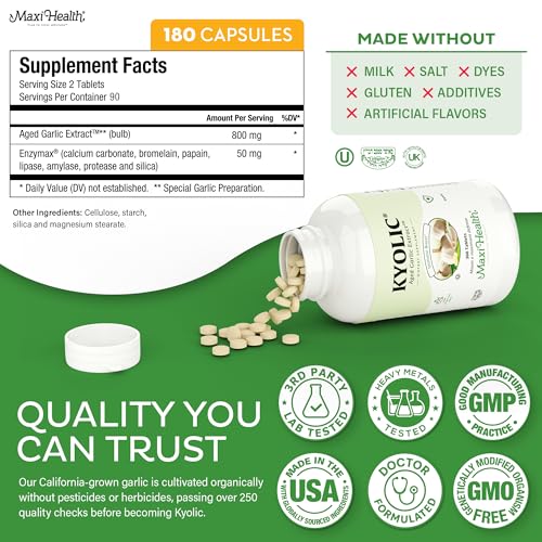 Maxi Health Aged Garlic Extract