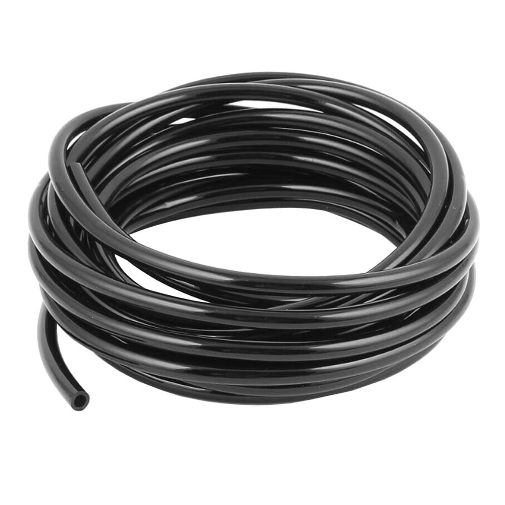 ETOPARS 10 Metros Manguera de Tubo Neumático PU Manguera Línea Aire Poliuretano Tubería Compresor Alta Presión Diámetro Exterior 12mm x Interior 8mm Negro