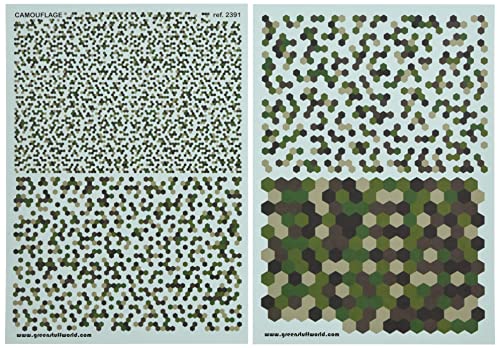 Green Stuff World Camuflaje hexagonal del bosque