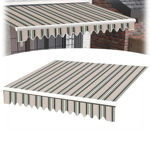 Toldo Retráctil Manual de Lona Resistente para Terrazas Elegantes 2