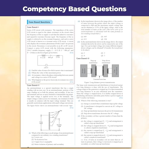 Image of PW CBSE Question & Concept Bank Class 12 Physics 2027 Chapterwise & Topicwise | NCERT Exemplar Concept Maps PYQs Mock Test 50% Competency Based Questions | Solved By Rakshak Sir
