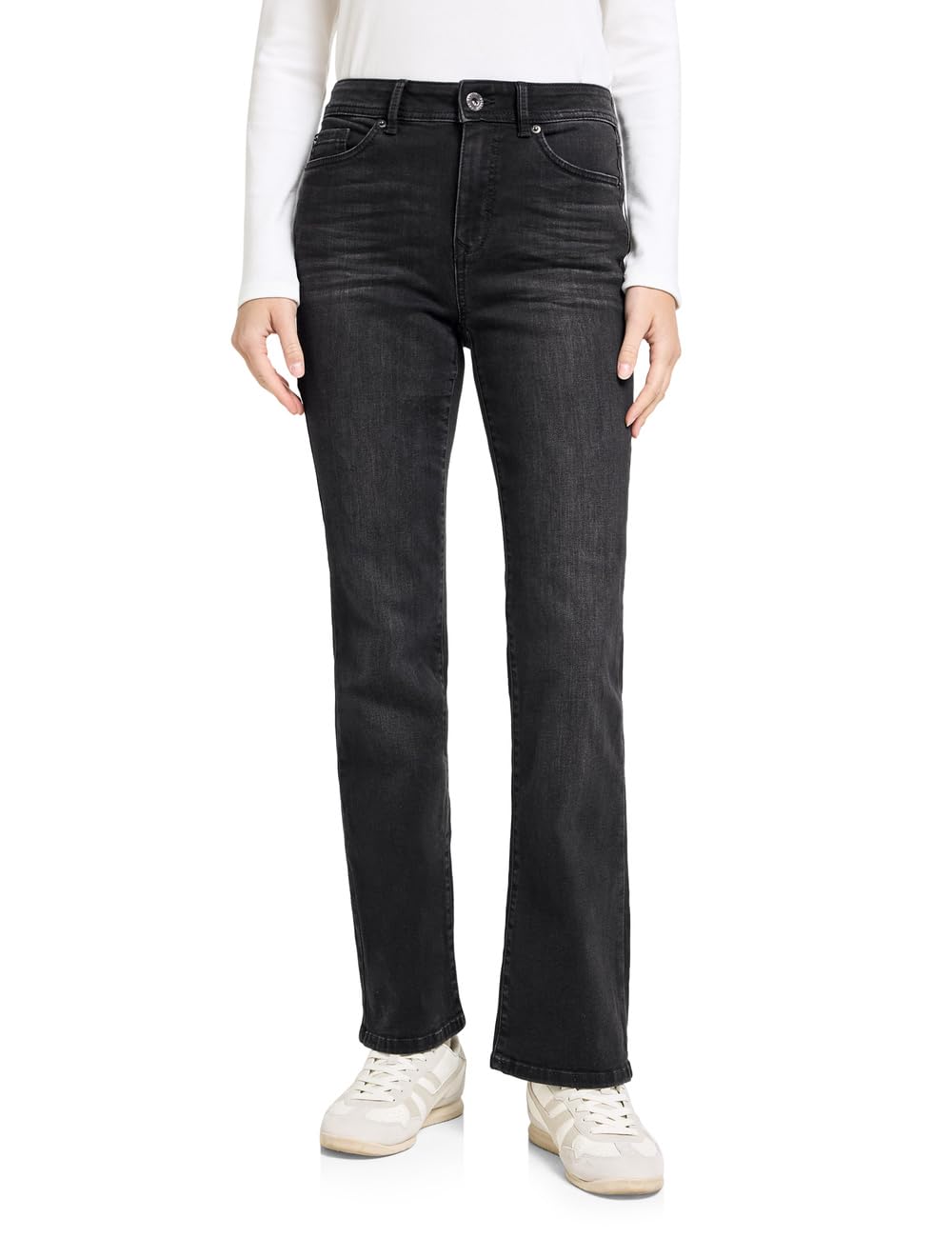 Street One Studio Damen Bootcut Jeans 3716488