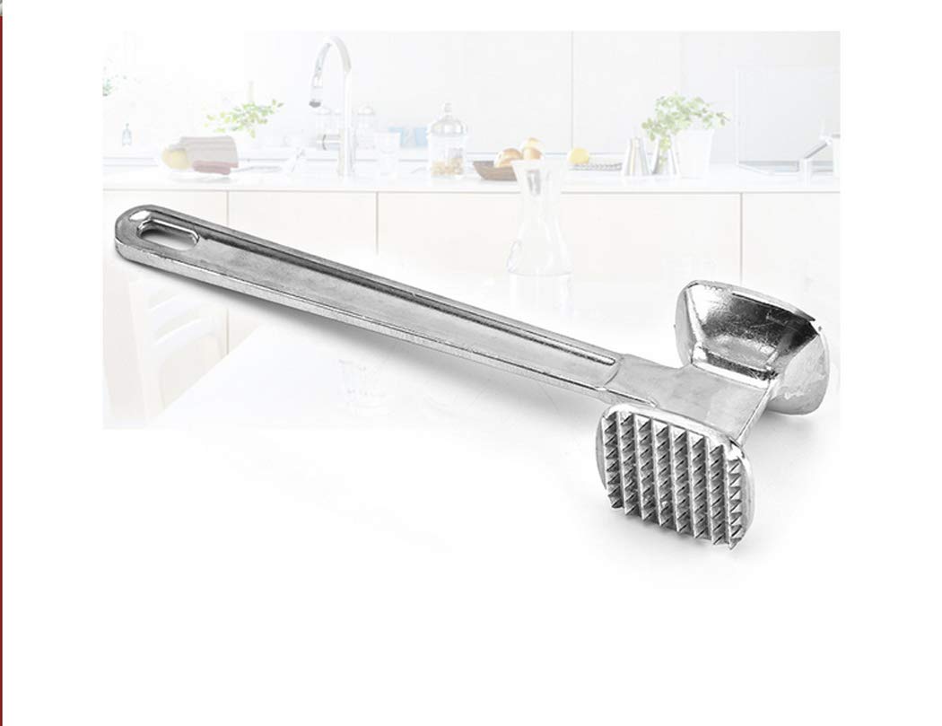 TIMESETL 28cm Viande Attendrisseur Marteau à Viande Double Face Robuste TIMESETL 28cm Viande Attendrisseur Marteau à Viande Double Face Robuste