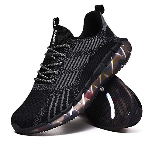 Zwyzspd Herren Laufschuhe atmungsaktiv Leichtgewichts Sneaker Fitness straßenlaufschuhe rutschfest Wanderschuhe Cover