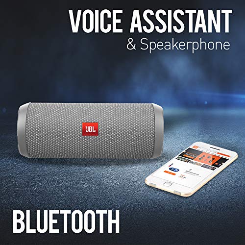 Image of JBL Flip 3 Portable Wireless Speaker with Powerful Bass & Mic (Grey)