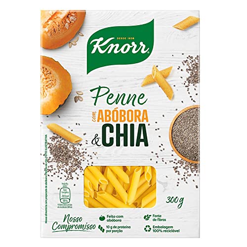 Macarrão Knorr Penne com Abóbora e Chia 300gr