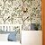 Nukofal Vintage Bird Peel and Stick Wallpaper Floral Bird Contact Paper 16.9inch x 118.1inch Leaf Floral Wallpaper Peel and Stick Boho Self Adhesive Removable Wall Paper for Bathroom Wall Decorative