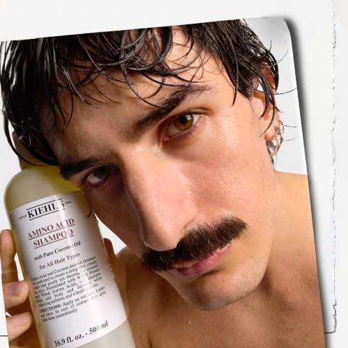 KIEHL'S Amino Acid Shampoo, 500 ml, feuchtigkeitsspendendes Volumen-Haarshampoo mit Aminosäuren, für weiche glänzende Haare – Ansicht 4