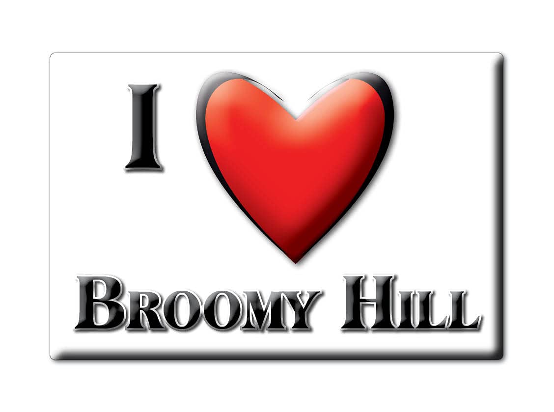 Enjoymagnets BROOMY HILL (ENG) FRIDGE MAGNET ENGLAND ENGLAND SOUVENIR I LOVE GIFT PRESENT