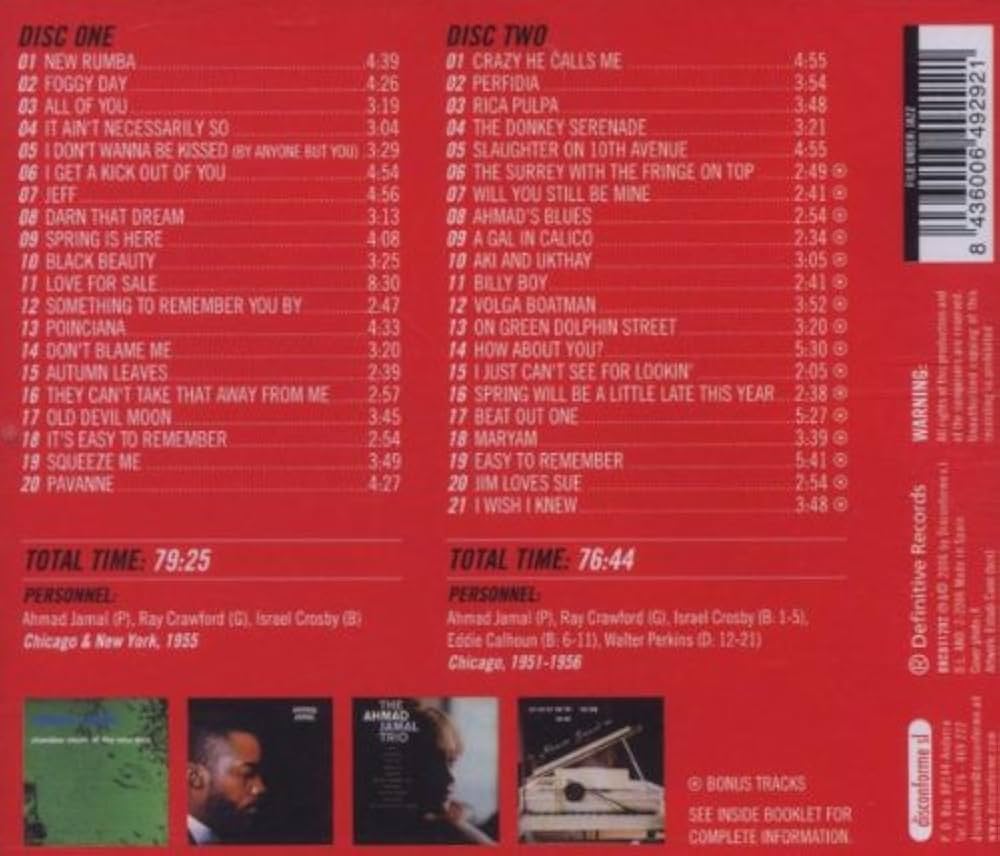 ★全てＵＳオリジナル盤★アーマッド・ジャマル名盤２枚セット ☆全てUSオリジナル盤☆アーマッド・ジャマル名盤2枚セット