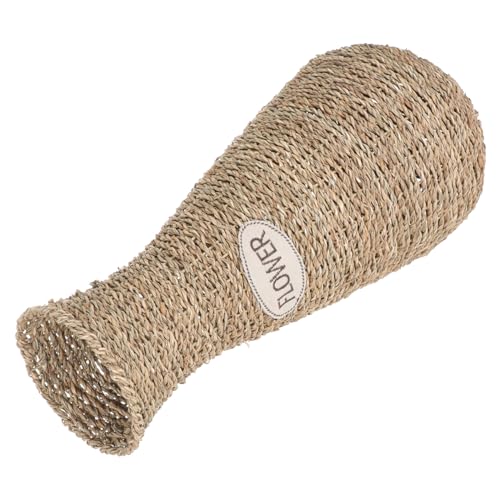 Toyvian Rattan Bodenvasen Handgewebt Kreative Dekorative Vase Für...