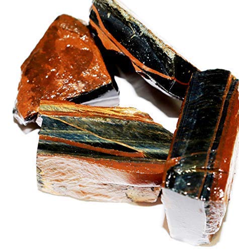 Image of Natural Blue Tiger Eye Rough Stone Raw Rock Healing Crystal Gemstones Vastu Reiki Meditation And Many More Uses