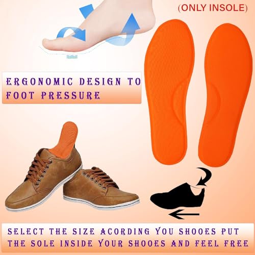 Image of BigPlayer Revitalize Your Every Step: Comfort Relaxable Memory Foam Insoles - Elevate All Shoes to Cloud-Like Comfort (Free Size)