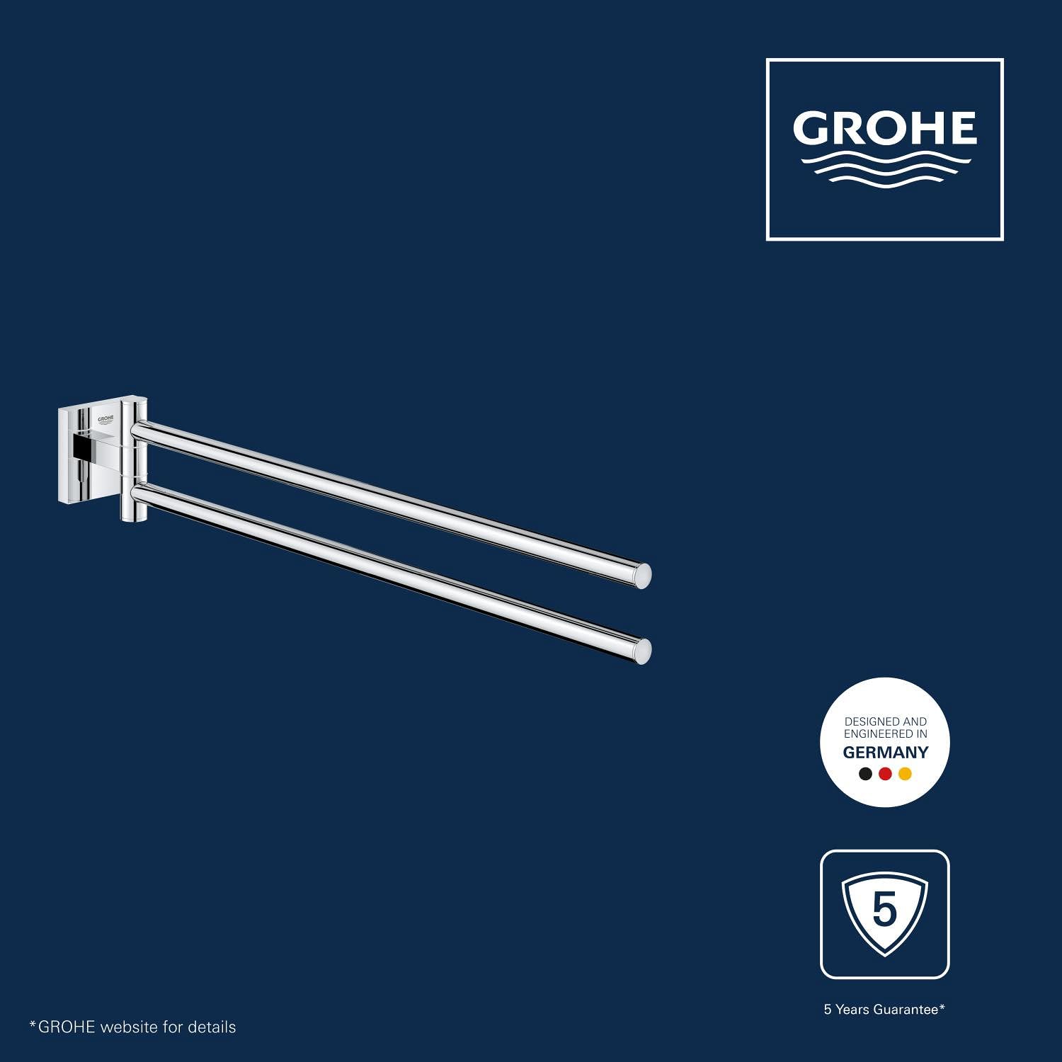 GROHE Start Cube - Toallero doble, cromo, ref. 40976000