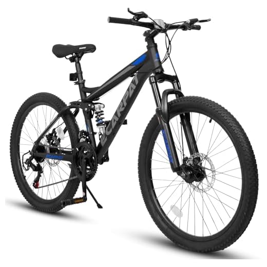 Ecarpat 21-Speed Dual Suspension Mountain Bike