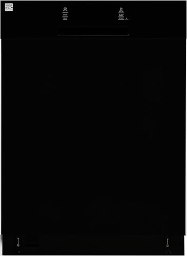 Kenmore 22-14589 Lavavajillas integrado de 24 pulgadas  UltraWash, SmartWash, Sanitize Enjuague, SmartDry y detección de fugas  14 ajustes de lugar