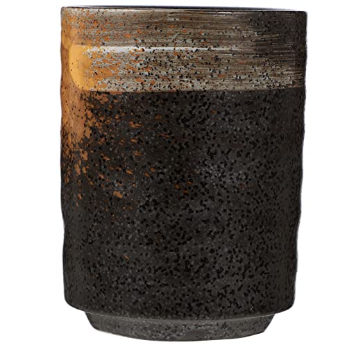 POPETPOP Taza de Cerámica Japonesa Retro con Diseño Pintado Mano y Portátil Taza de Agua Conveniente para Oficina y Uso Diario POPETPOP Taza de Cerámica Japonesa Retro con Diseño Pintado Mano y Portátil Taza de Agua Conveniente para Oficina y Uso Diario