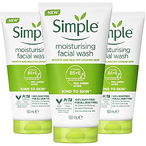 Simple Kind to Skin Moisturising Facial Wash Pack Cover