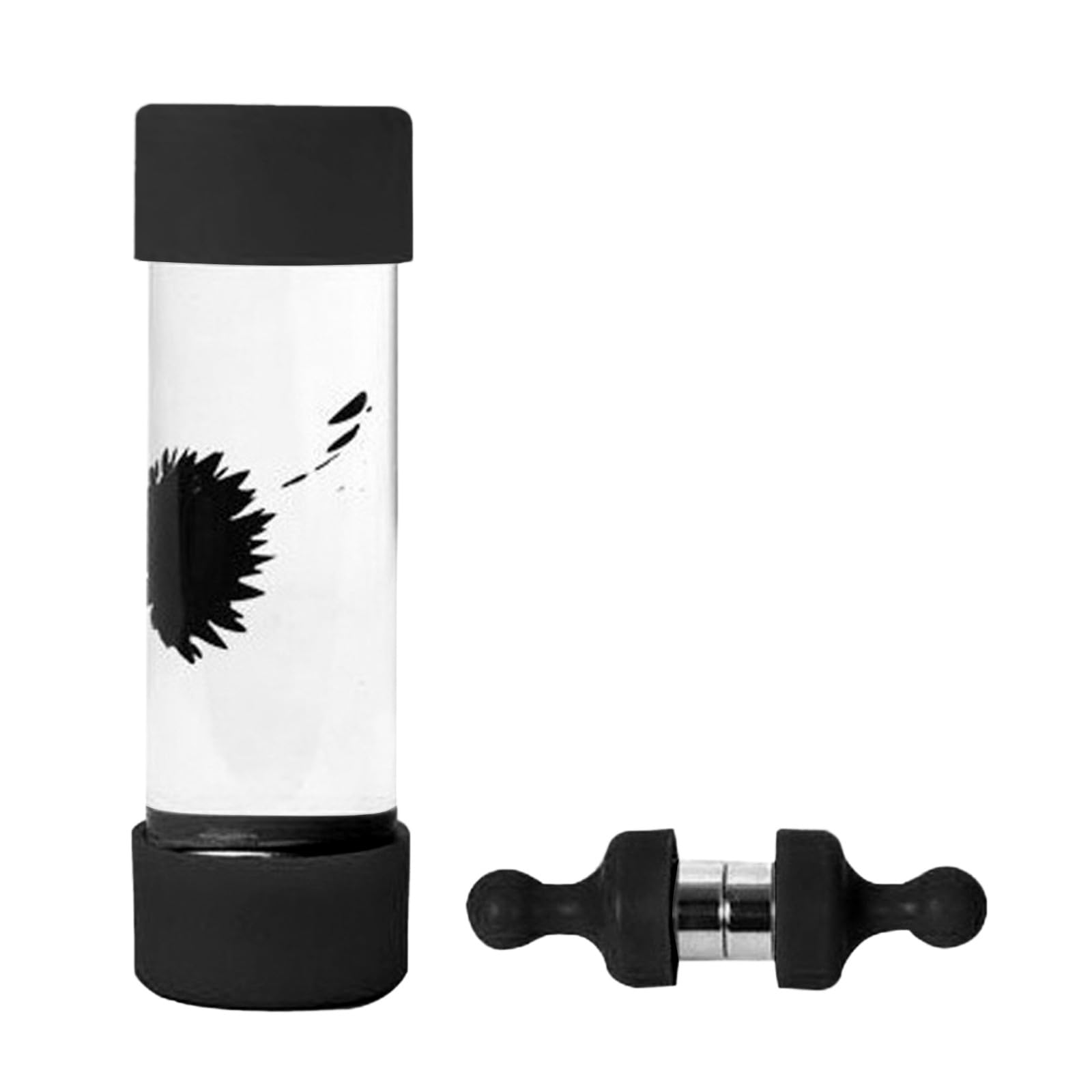 Dempiire Systemic Higher Education Ferrofluid Display with Two Small Magnet 1ml Ranching (Black, One Size)