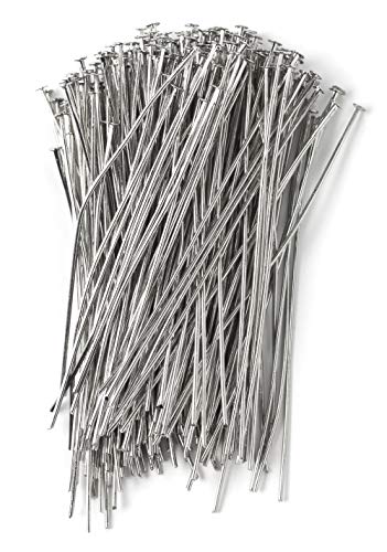 Cousin DIY Bulk Head Pins, Silver 540 Count