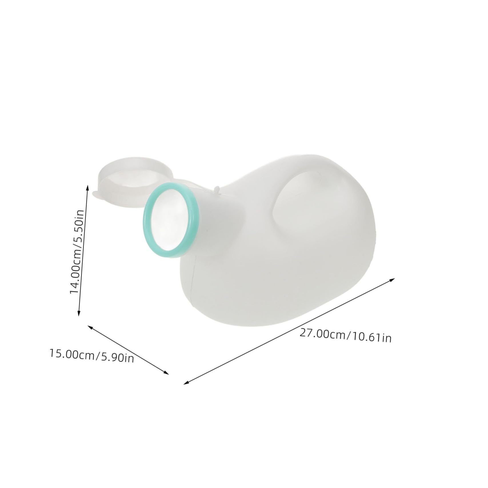 FOMIYES 2000ml Mens Urinal Large Urinal Bottle Portable Car Urinal Men's Portable Urinal Bottle