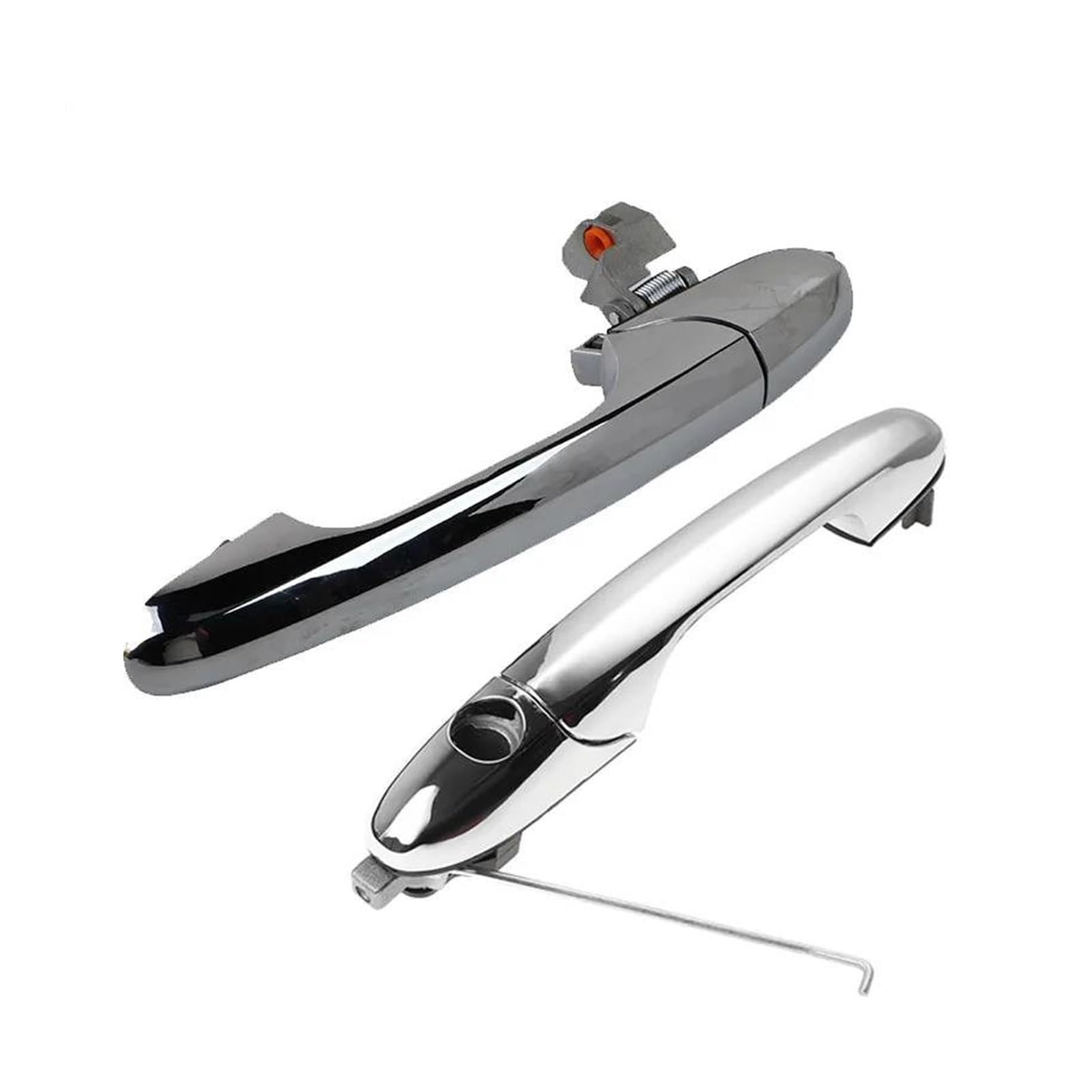 EVEKHAHHRB Exterior Door Handle 1PCS for Alfa for Romeo 147 2000-2010 Left Right Exterior Door Handle Outer Door Handle(A Set)
