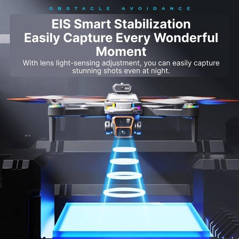 Image of JS39 Pro Drone with Intelligent Obstacle Avoidance, Dual Camera, 90 Degrees Lens (JS39 PRO)