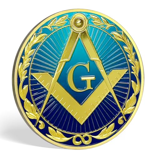 Image of Masonic Car Emblem Square and Compass G Freemason Accessories Metal Deacl