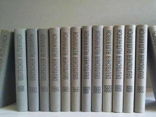 Deutscher Almanach. Sammlung von 14 Jahrbüchern 1980 - 1993