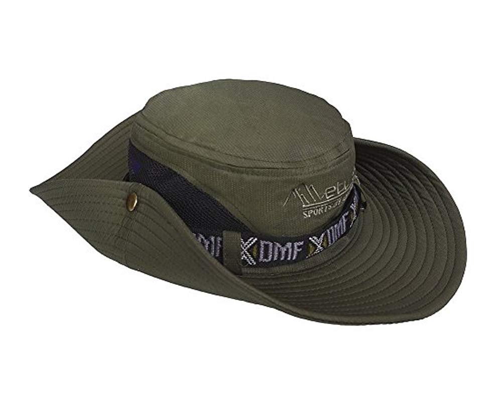 SZJH Fishing Sun Boonie Hat Summer UV Protection Safari Cap Outdoor Hunting