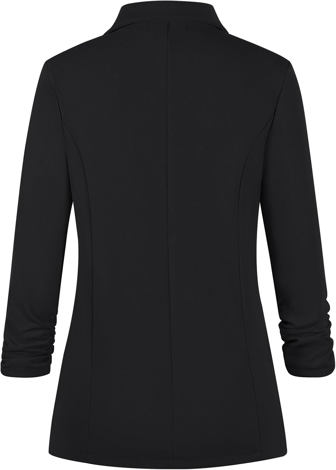 MINTLIMIT Womens 3/4 Sleeve Blazers Lapel Button Blazer Casual Work Office Suit Jackets with Pockets and Padded Shoulder - Image 3