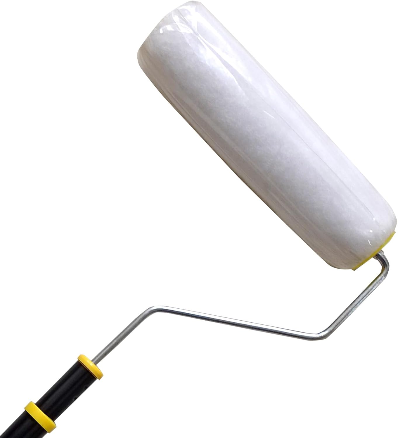 Mr. LongArm Tele-Roller 2-4 ft Extendable Paint Roller, 9 in Roller Frame with Medium Nap Cover (4-Pack)