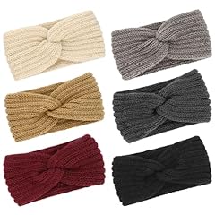 6 Pcs Crisscross: Black, Jujube Red, Beige, Mid-Gray, Light Gray, Light Yellow
