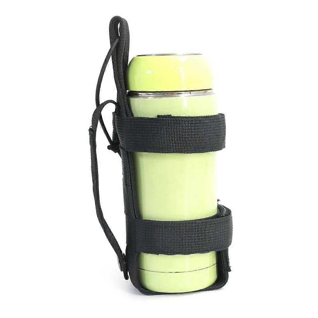 JOYHAPPST Adjustable Webbing Water Bottle Bag Water Bottle Pouch Belt Bottle Carriers Bag
