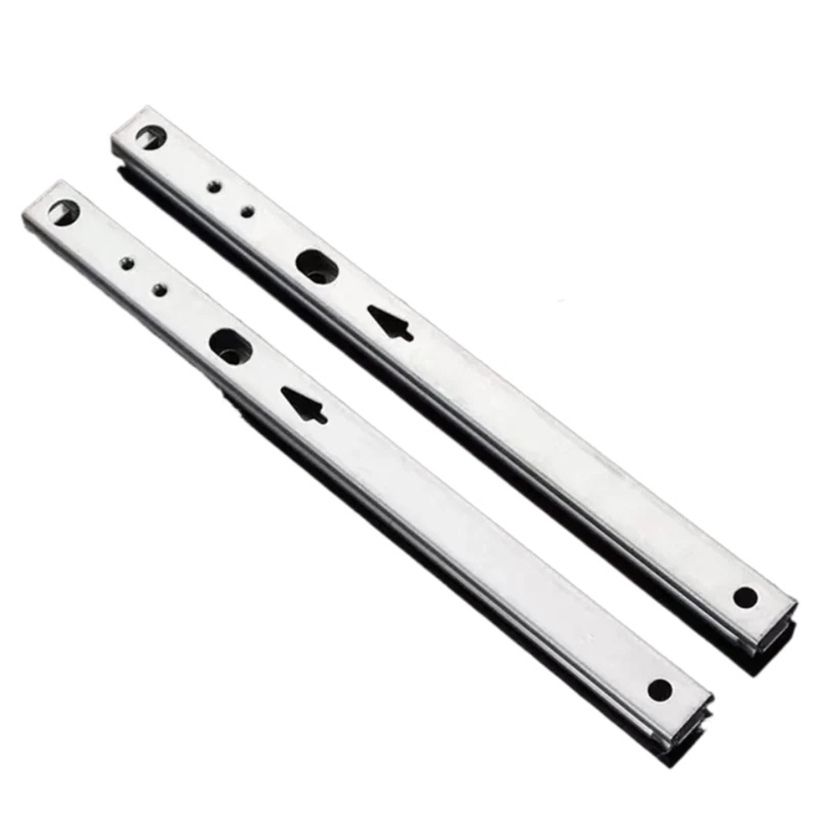 Piste de tiroir amortie 17mm auto-absorption silencieuse