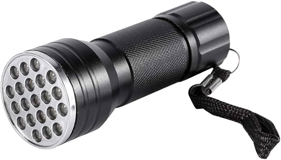 EXCELCHOICE 21 LED UV Ultra Violet Torch Light/Flashlight UV Torch 395-400nm, Black (Battery Included) (B0DFK18B29) Amazon Price History, Amazon Price Tracker