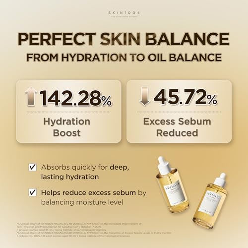 SKIN1004 Madagascar Centella Ampoule, Korean Face Serum with Centella Asiatica for Hydrating & Moisturizing Care, Soothing Facial Serum for Skin Balance and Glow, Korean Skin Care, 3.38 fl.oz / 100 ml - Image 6