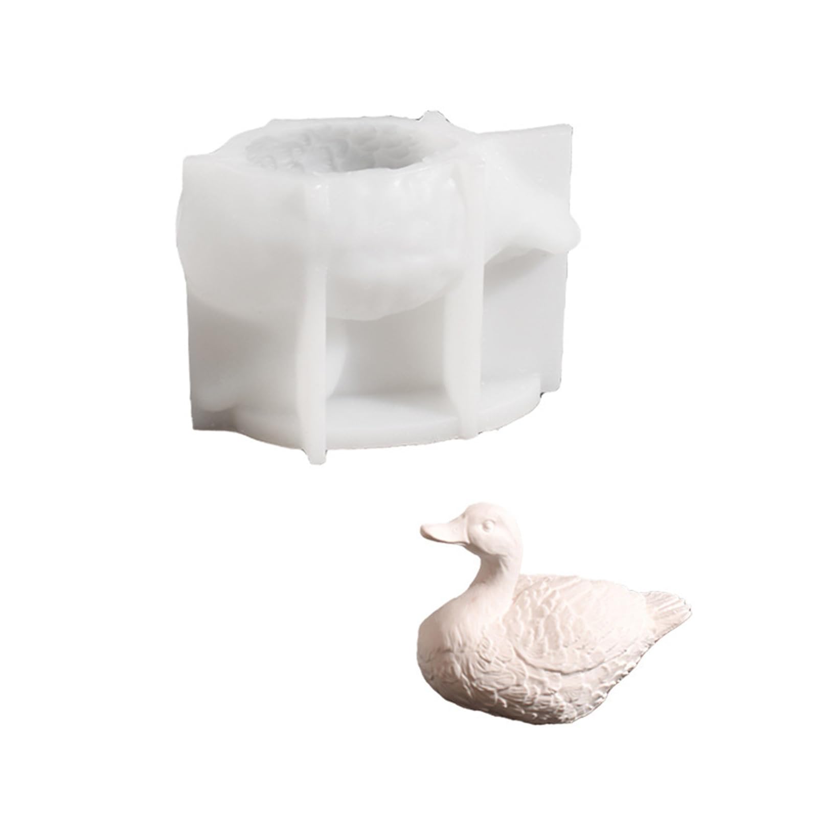 NEWFT Multipurpose Sturdy Silicone Mould to Craft Candle Holders Easy Demolding Portable for Artistics Home Decoration