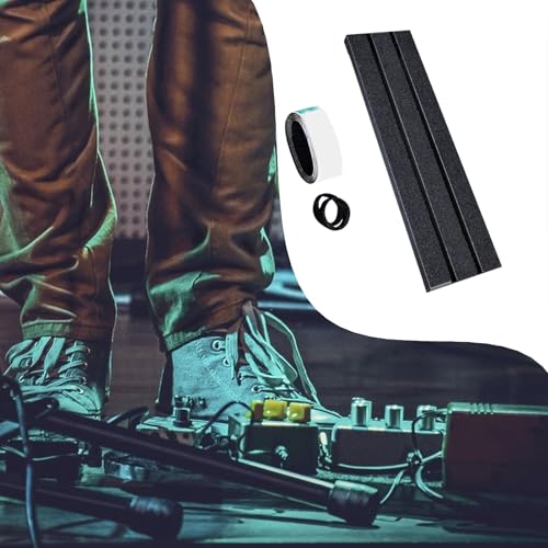 Pédalier de guitare compact et léger avec support pour scène et studio