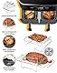 14tlg. Heißluftfritteuse Zubehör Airfryer Zubehör für Ninja Foodi AF300EU AF400EU AF451EU, Zubehör AF400 Dual Zone Airfryer Accessories für Innsky Princess Emerio 7,6L-9,5L Air Fryer Accessories