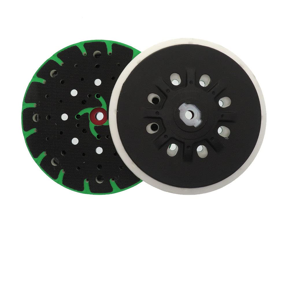 1 Uds 6 pulgadas 150mm multi-agujero libre de polvo almohadilla de lijado lijadora almohadilla de respaldo gancho bucle para lijadora disco de lijado pulido pulido, suave