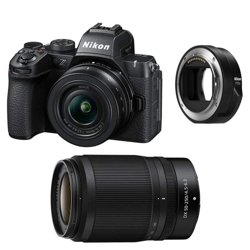 Kit Photo Personnalisé crée à l'aide de NIKON Z50 II + Z 16-50 + Z 50-250 + Adaptateu
