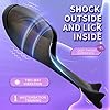 PQKuss Silikon Eichelvibrator Penis Vibratoren Eichel Vibrator mit 10 Vibrationsmodi Penis Sleeve Eichel Penis Training Masturbatoren Cup Sex Men Oral Cup Mund Sexspielzeug für männer Stimulator #1