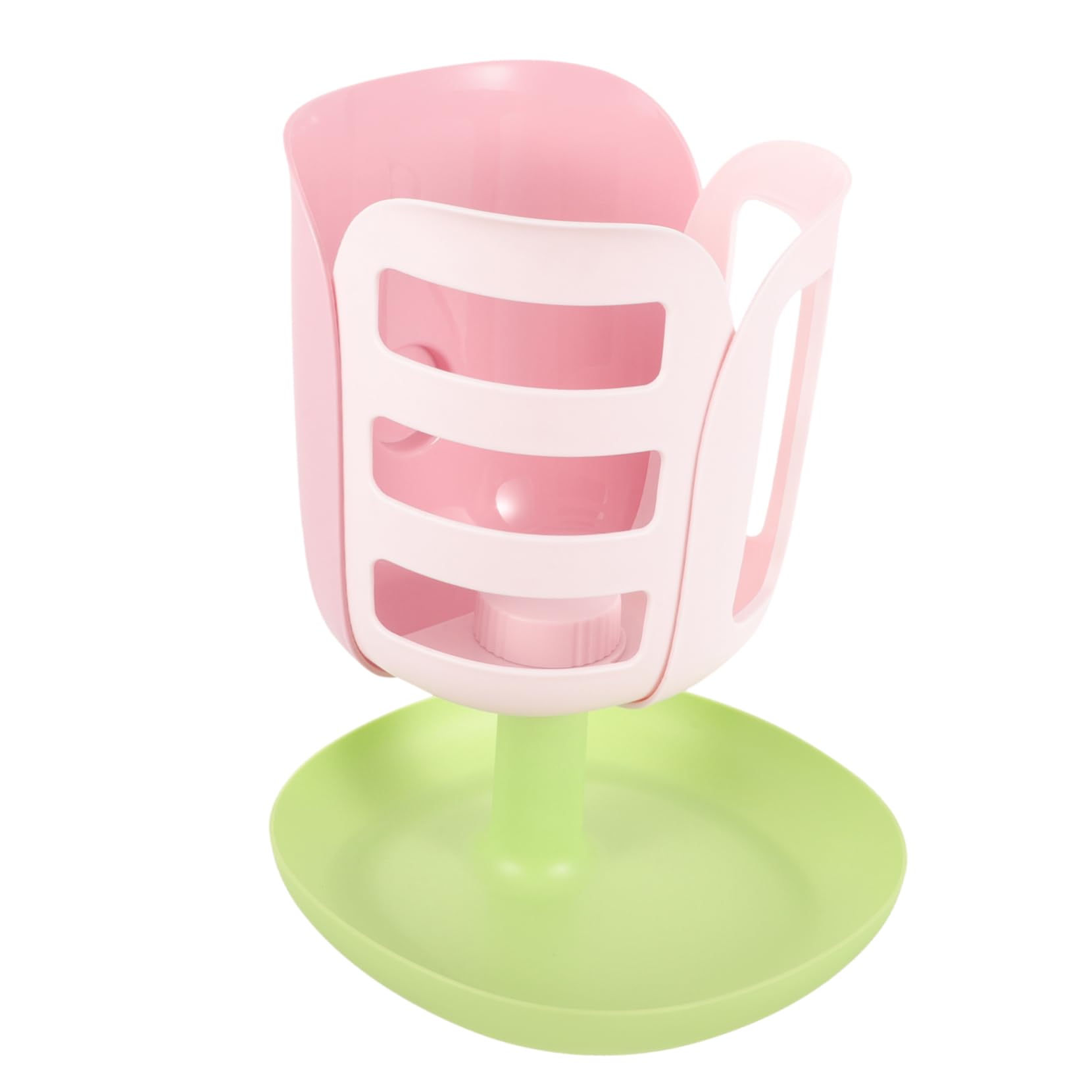 Happyyami Porteur De Foin Forme De Tulipe pour Lapins Distributeur De Nourriture pour Petits Animaux Anti-gaspillage pour Cochons Et Chinchillas