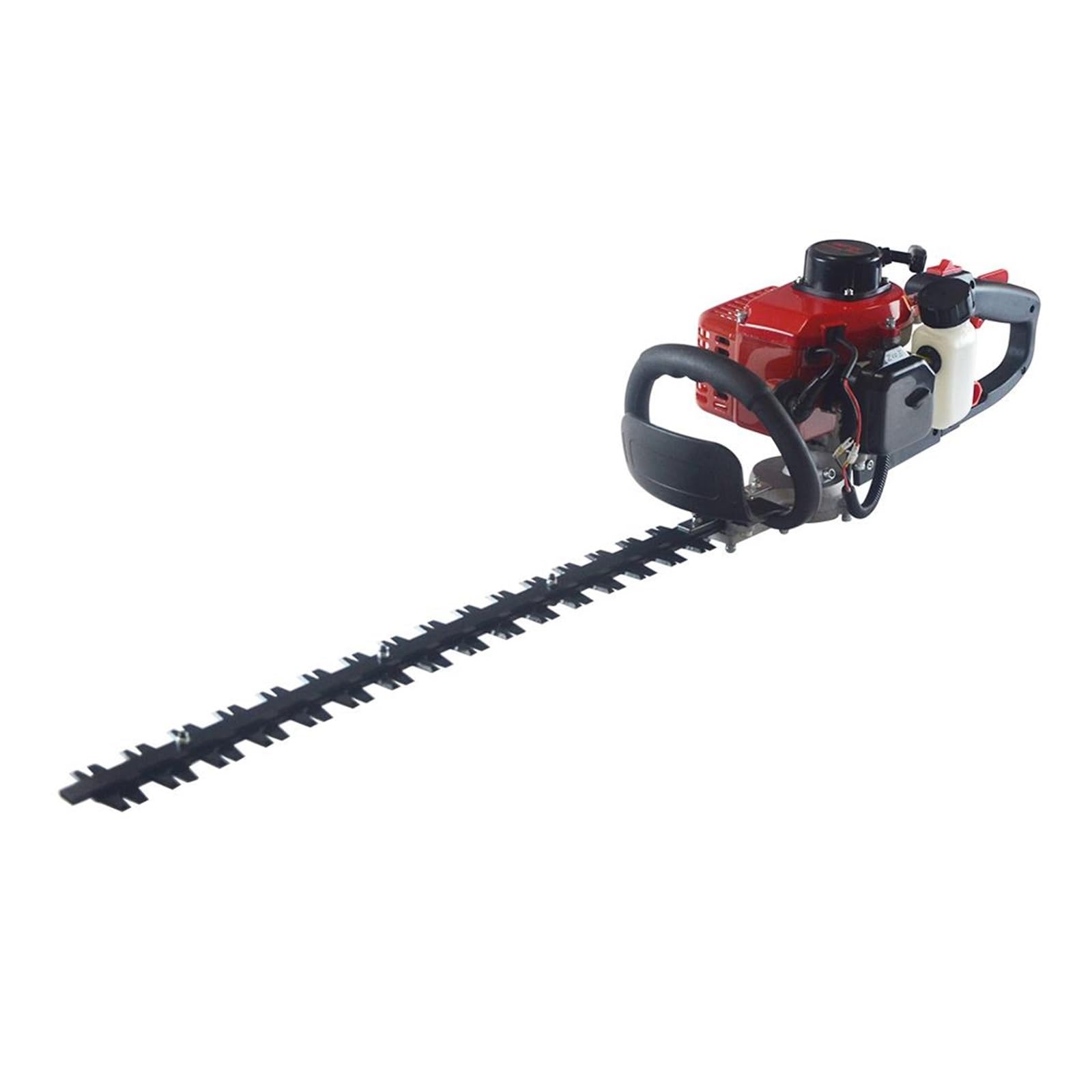 Tagliasiepi Elettrico Rosso Tagliasiepi for Uso Domestico Senza Fili Ricaricabile Cesoie for potatura Tagliaerba Utensili elettrici da Giardino Tagliaerba