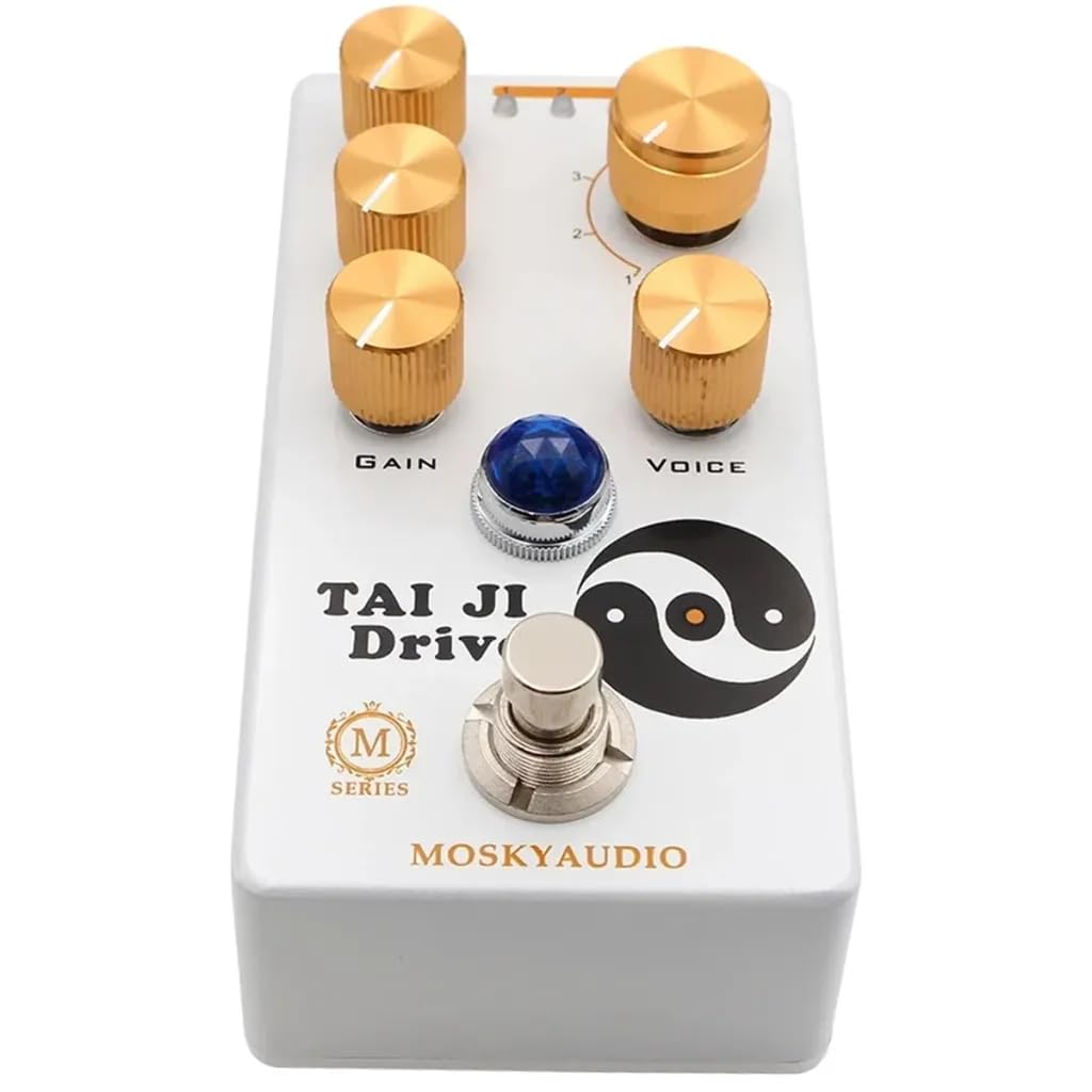 Mosky TAI JI - 4 mode "amp-in-a-box" Overdrive Pedal with true bypass