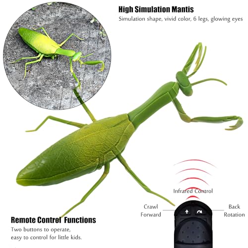 Unleash the Fun: The Tipmant RC Praying Mantis Toy That Takes Playtime to the Next Level!