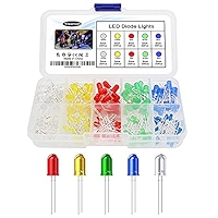 100 Pcs Led Diodes, Mini 3mm Lights Emitting Diode Assortment Micro Electronic Project Kit, For Science Experiment, Circuit Board, Christmas, Orange
