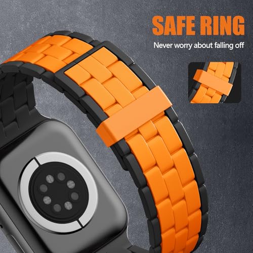 Getino IW42-FWZMAGNET-ORANGEBLACK Magnetic Bands Compatible thumb #1